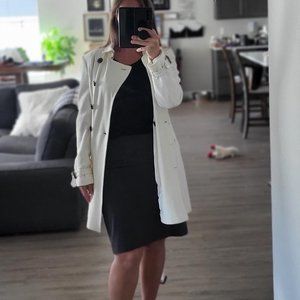 Burberry Trench Coat White